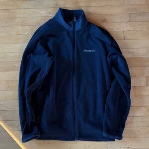 Marmot Polartec fleece jacket in black